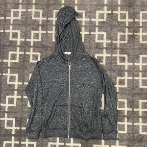 Vintage Havana Charcoal Textured Hoodie